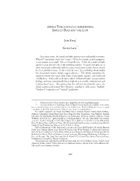 Implicit Bias and the Law
