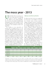 The Moss Year - 2013– 2012