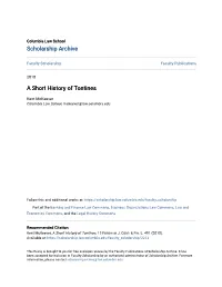 A Short History of Tontines