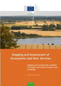 Mapping and Assessment of Ecosystems and Their Services