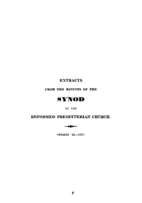 Reformed Presbyterian Minutes of Synod 1825-B