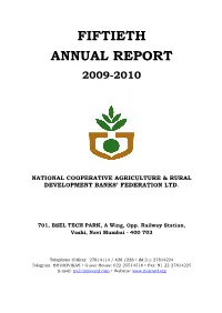 Fiftieth Annual Report