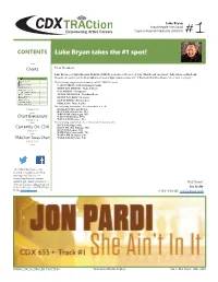 Luke Bryan Takes the #1 Spot!