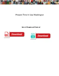 Present Time in Usa Washington