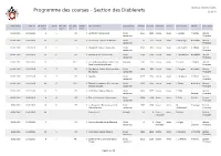 Programme Des Courses - Section Des Diablerets 21:19:44