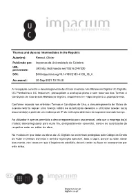 Thumos and Doxa As Intermediates in The