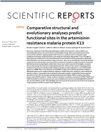 Comparative Structural and Evolutionary Analyses Predict