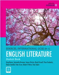 EDEXCEL INTERNATIONAL GCSE (9 –1) Student Book