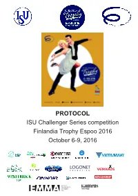 CSFIN2016 Protocol