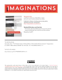 Marshall Mcluhan and the Arts MOHAMMAD SALEMY