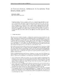 A Convolutional Approach to Learning Time Series