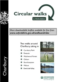 Charlbury, Taking In
