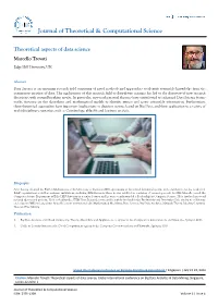 Journal of Theoretical & Computational Science