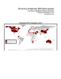 National DNA Databases 2011