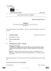 06 03V01 01 MINUTES Extraordinary Meeting of 3 June 2013, From