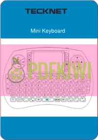 Mini Keyboard