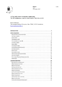 A Case Study Report on Signature Engineering: Kent Andersson, The