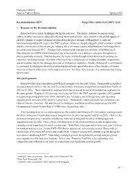 Honeywell (HON) Analyst: Gabriel Parras Spring 2016