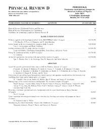 Table of Contents (Print)
