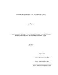 FREEDOM of EXPRESSION and the ENLIGHTENMENT by Alison