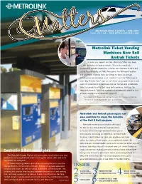 June 2008 Metrolink Matters