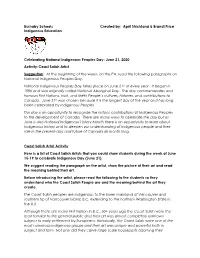 Learning Lesson 23C June21coast Salish