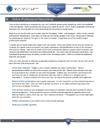 Online Professional Networking