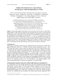 ITR/1-1 Scaling of the Tokamak Near Scrape-Off Layer H-Mode Power