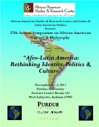 Symposium 2011 Program Booklet For