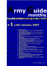Army Guide Monthly • Issue #1