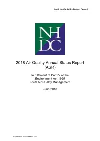 NHDC Annual Status Report 2018