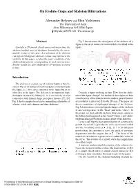 On Evolute Cusps and Skeleton Bifurcations Alexander Belyaev And