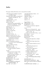 Page Numbers Followed by N Refer to Notes, with Note Number