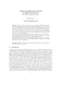 Analysis of Differential Attacks in ARX Constructions. Asiacrypt 2012