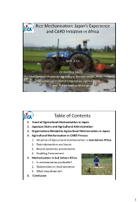 Table of Contents 1