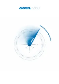 ANDRITZ Annual Financial Report 2010