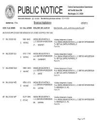 Broadcast Applications 6/25/2012