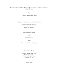 Marronage, Representation, and Memory in the Great Dismal Swamp