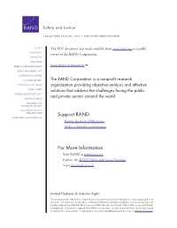 Police-Community Relations in Cincinnati: Year Three Evaluation Report