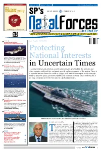 Protecting National Interests in Uncertain Times