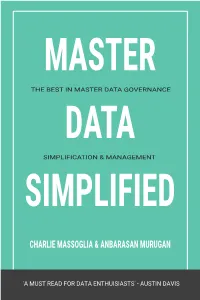 Master Data Simplified
