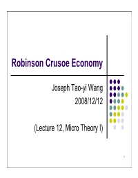 Lecture 12, Micro Theory I)