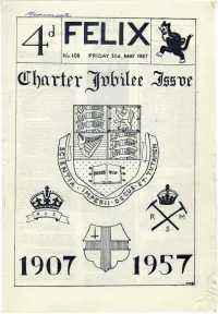 Felix Issue 101, 1957