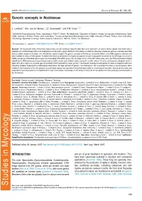 Generic Concepts in Nectriaceae