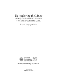 Re-Exploring the Links History and Constructed Histories Between Portugal and Sri Lanka