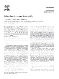 Robust Bayesian General Linear Models ⁎ W.D