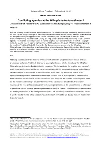 Conflicting Agendas at the Königliche Nationaltheater? Johann Friedrich Reichardt's Die Geisterinsel on the Huldigungstag for Friedrich Wilhelm III