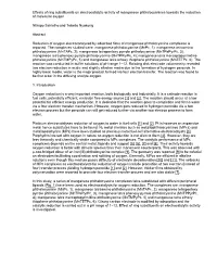 Effects of Ring Substituents on Electrocatalytic Activity of Manganese Phthalocyanines Towards the Reduction of Molecular Oxygen