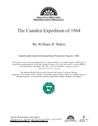 The Camden Expedition of 1864