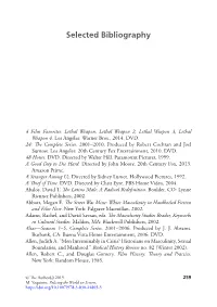 Selected Bibliography